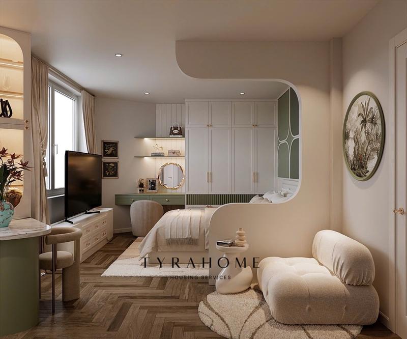 SERVICED APARTMENT FULLY FURNISHED WITH WINDOW
