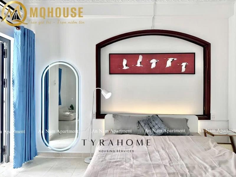 CĂN HỘ DỊCH VỤ FULL NỘI THẤT CÓ BAN CÔNG