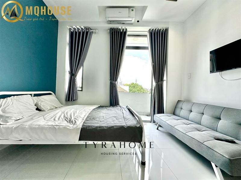 CĂN HỘ DỊCH VỤ FULL NỘI THẤT CÓ BAN CÔNG