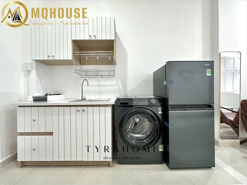CĂN HỘ DỊCH VỤ FULL NỘI THẤT MÁY GIẶT RIÊNG CÓ BAN CÔNG
