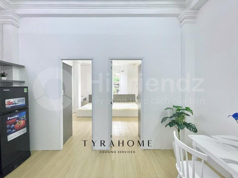 CĂN HỘ DỊCH VỤ FULL NỘI THẤT MÁY GIẶT RIÊNG CÓ CỬA SỔ