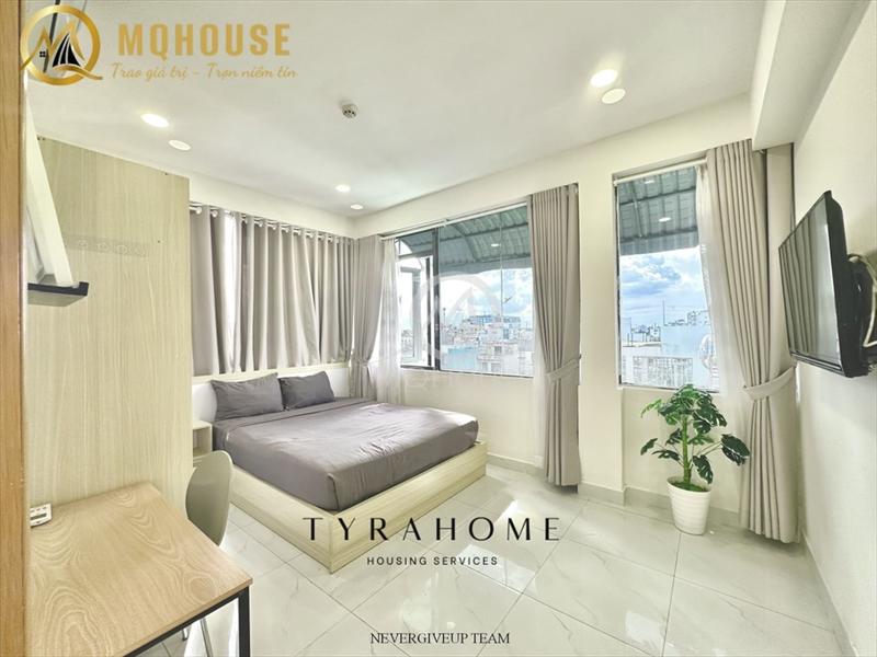 CĂN HỘ DỊCH VỤ FULL NỘI THẤT CÓ CỬA SỔ