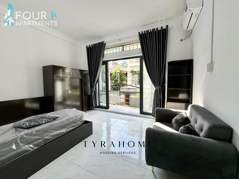 CĂN HỘ DỊCH VỤ FULL NỘI THẤT MÁY GIẶT RIÊNG CÓ BAN CÔNG