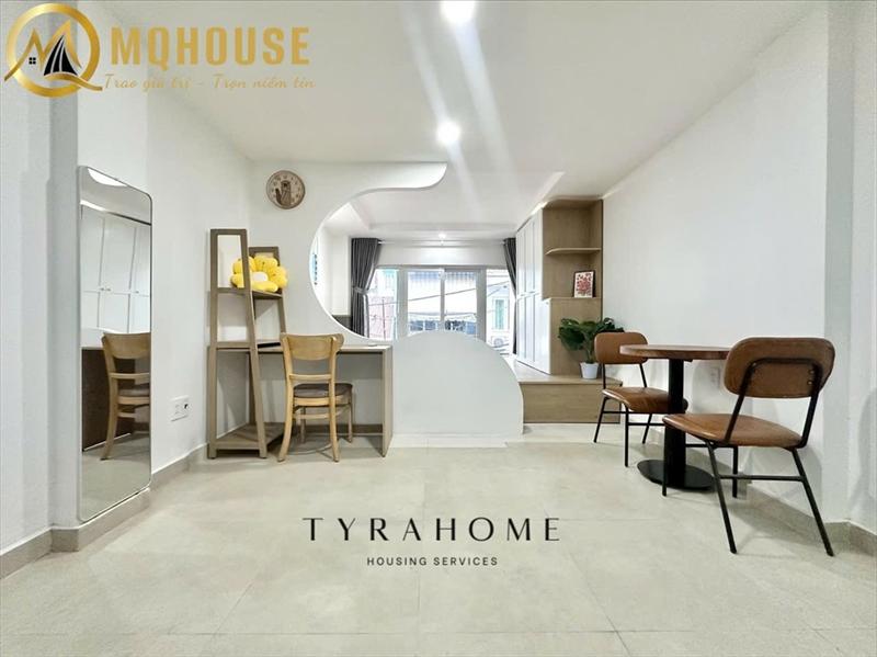 CĂN HỘ DỊCH VỤ FULL NỘI THẤT MÁY GIẶT RIÊNG CÓ CỬA SỔ