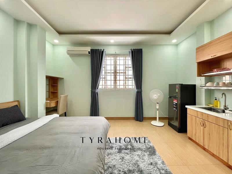 SERVICED APARTMENT FULLY FURNISHED MÁY GIẶT RIÊNG WITH BALCONY