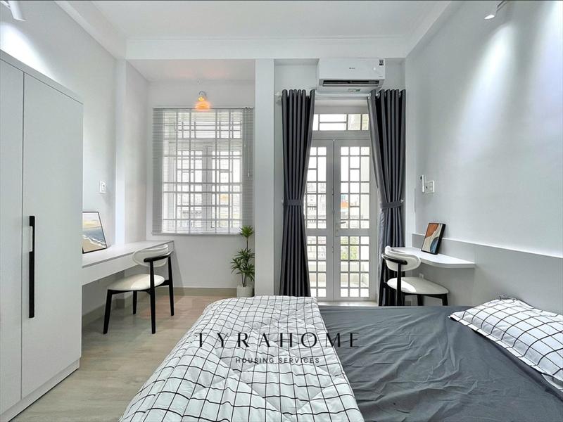 CĂN HỘ DỊCH VỤ FULL NỘI THẤT MÁY GIẶT RIÊNG CÓ BAN CÔNG