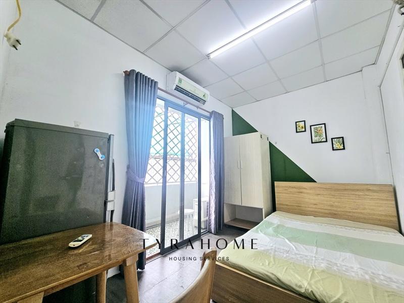 CĂN HỘ DỊCH VỤ FULL NỘI THẤT MÁY GIẶT RIÊNG CÓ CỬA SỔ
