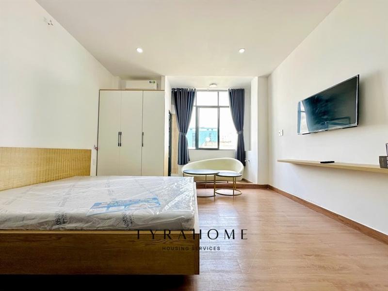 CĂN HỘ DỊCH VỤ FULL NỘI THẤT MÁY GIẶT RIÊNG CÓ CỬA SỔ