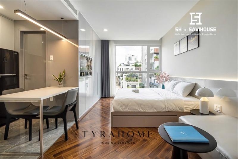 CĂN HỘ DỊCH VỤ FULL NỘI THẤT CÓ CỬA SỔ