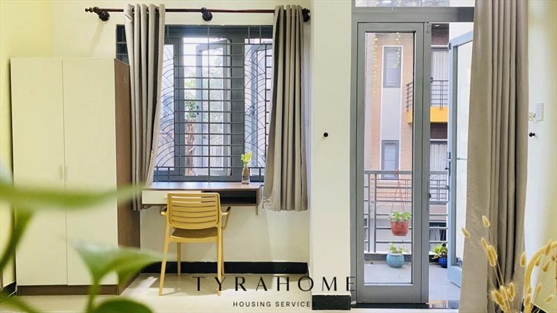 CĂN HỘ DỊCH VỤ FULL NỘI THẤT CÓ BAN CÔNG