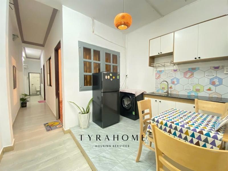 CĂN HỘ DỊCH VỤ FULL NỘI THẤT MÁY GIẶT RIÊNG CÓ CỬA SỔ