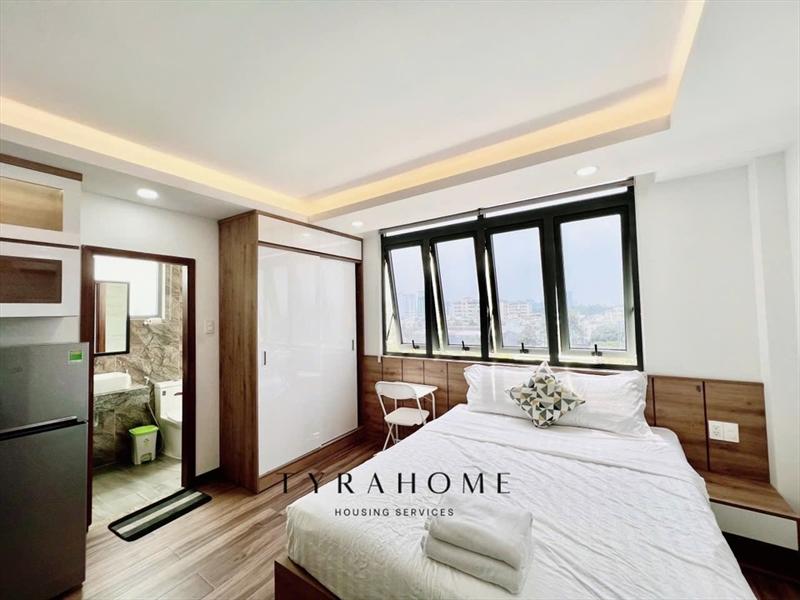 CĂN HỘ DỊCH VỤ FULL NỘI THẤT MÁY GIẶT RIÊNG CÓ CỬA SỔ