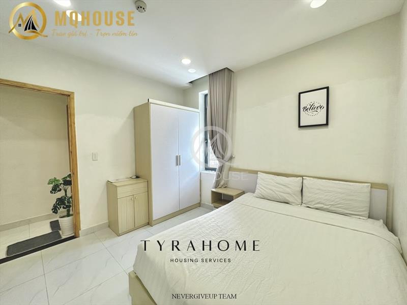 CĂN HỘ DỊCH VỤ FULL NỘI THẤT CÓ CỬA SỔ