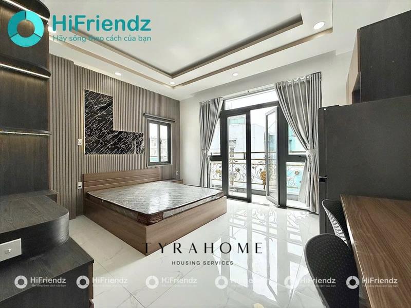 PHÒNG FULLY FURNISHED WITH BALCONY