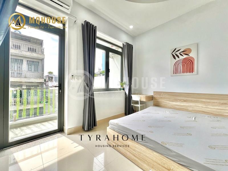 CĂN HỘ DỊCH VỤ FULL NỘI THẤT MÁY GIẶT RIÊNG CÓ BAN CÔNG