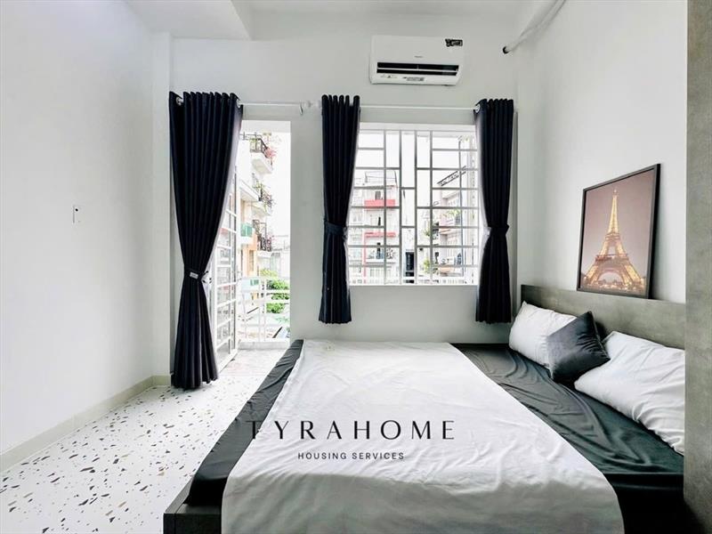 CĂN HỘ DỊCH VỤ FULL NỘI THẤT MÁY GIẶT RIÊNG CÓ BAN CÔNG