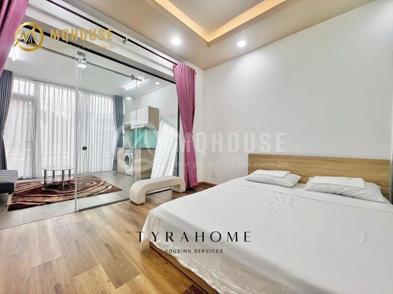 CĂN HỘ DỊCH VỤ FULL NỘI THẤT MÁY GIẶT RIÊNG CÓ BAN CÔNG