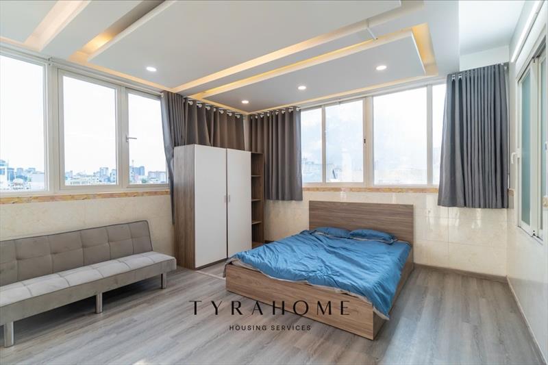 CĂN HỘ DỊCH VỤ FULL NỘI THẤT MÁY GIẶT RIÊNG CÓ CỬA SỔ