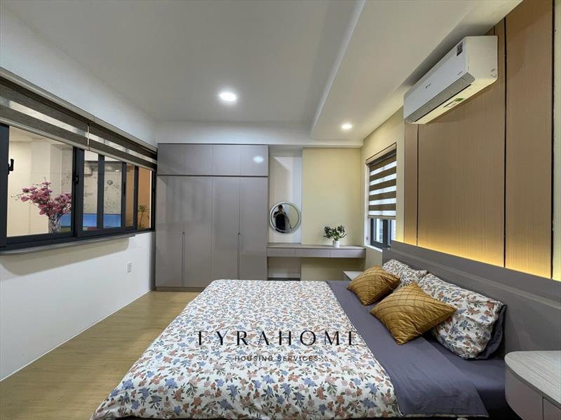 CĂN HỘ DỊCH VỤ FULL NỘI THẤT MÁY GIẶT RIÊNG CÓ CỬA SỔ