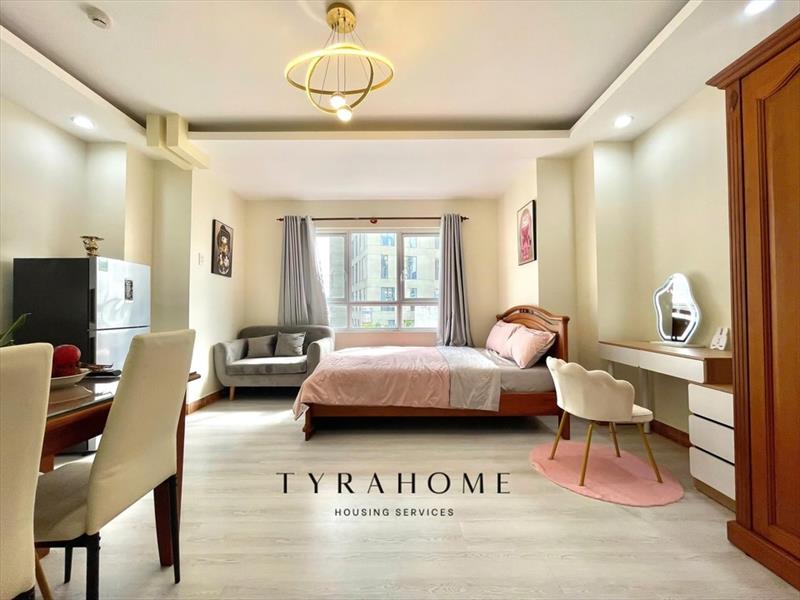 CĂN HỘ DỊCH VỤ FULL NỘI THẤT MÁY GIẶT RIÊNG CÓ CỬA SỔ