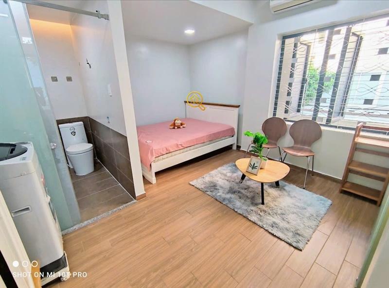 CĂN HỘ DỊCH VỤ FULL NỘI THẤT MÁY GIẶT RIÊNG CÓ CỬA SỔ