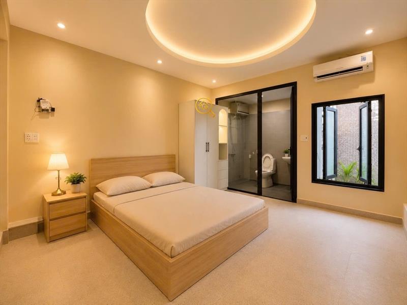 CĂN HỘ DỊCH VỤ FULL NỘI THẤT MÁY GIẶT RIÊNG CÓ BAN CÔNG