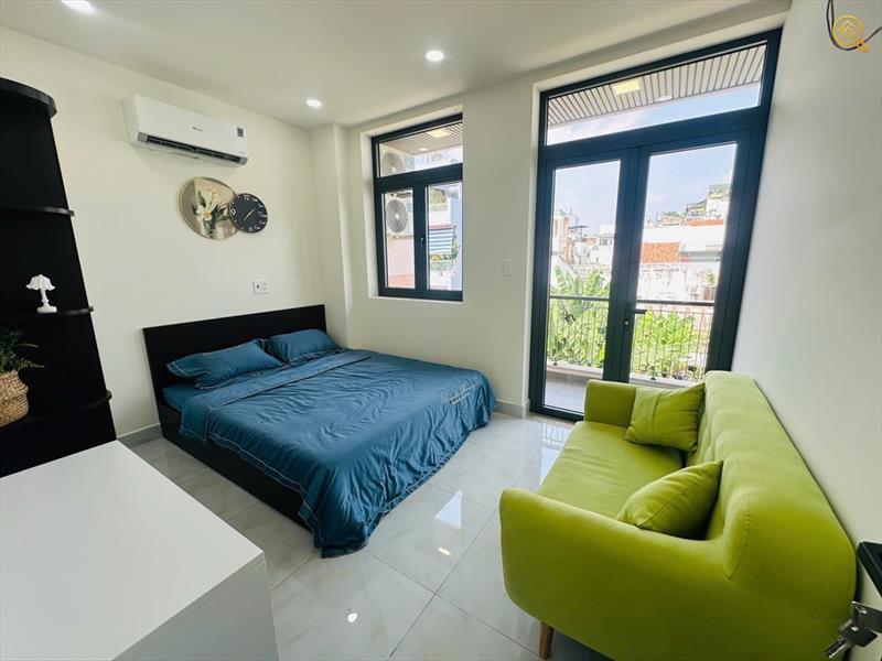 SERVICED APARTMENT FULLY FURNISHED MÁY GIẶT RIÊNG WITH BALCONY