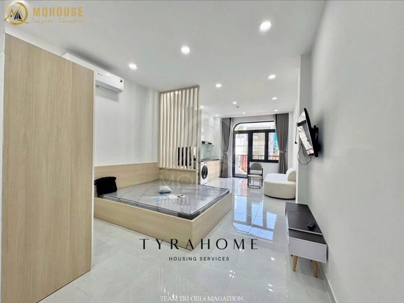 CĂN HỘ DỊCH VỤ FULL NỘI THẤT MÁY GIẶT RIÊNG CÓ BAN CÔNG