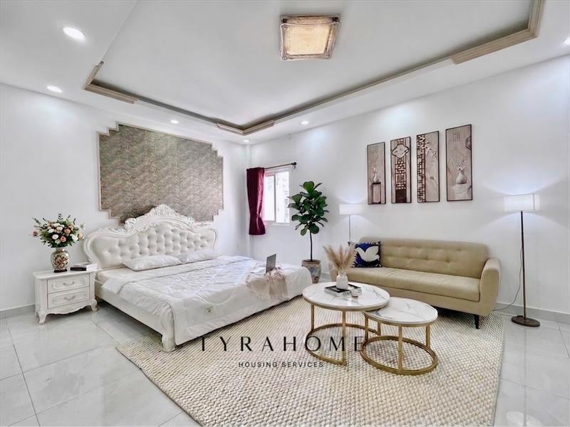 CĂN HỘ DỊCH VỤ FULL NỘI THẤT MÁY GIẶT RIÊNG CÓ CỬA SỔ