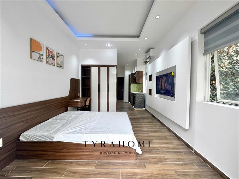 CĂN HỘ DỊCH VỤ FULL NỘI THẤT MÁY GIẶT RIÊNG CÓ BAN CÔNG