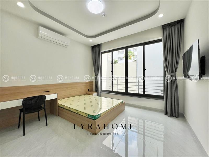 CĂN HỘ DỊCH VỤ FULL NỘI THẤT MÁY GIẶT RIÊNG CÓ CỬA SỔ