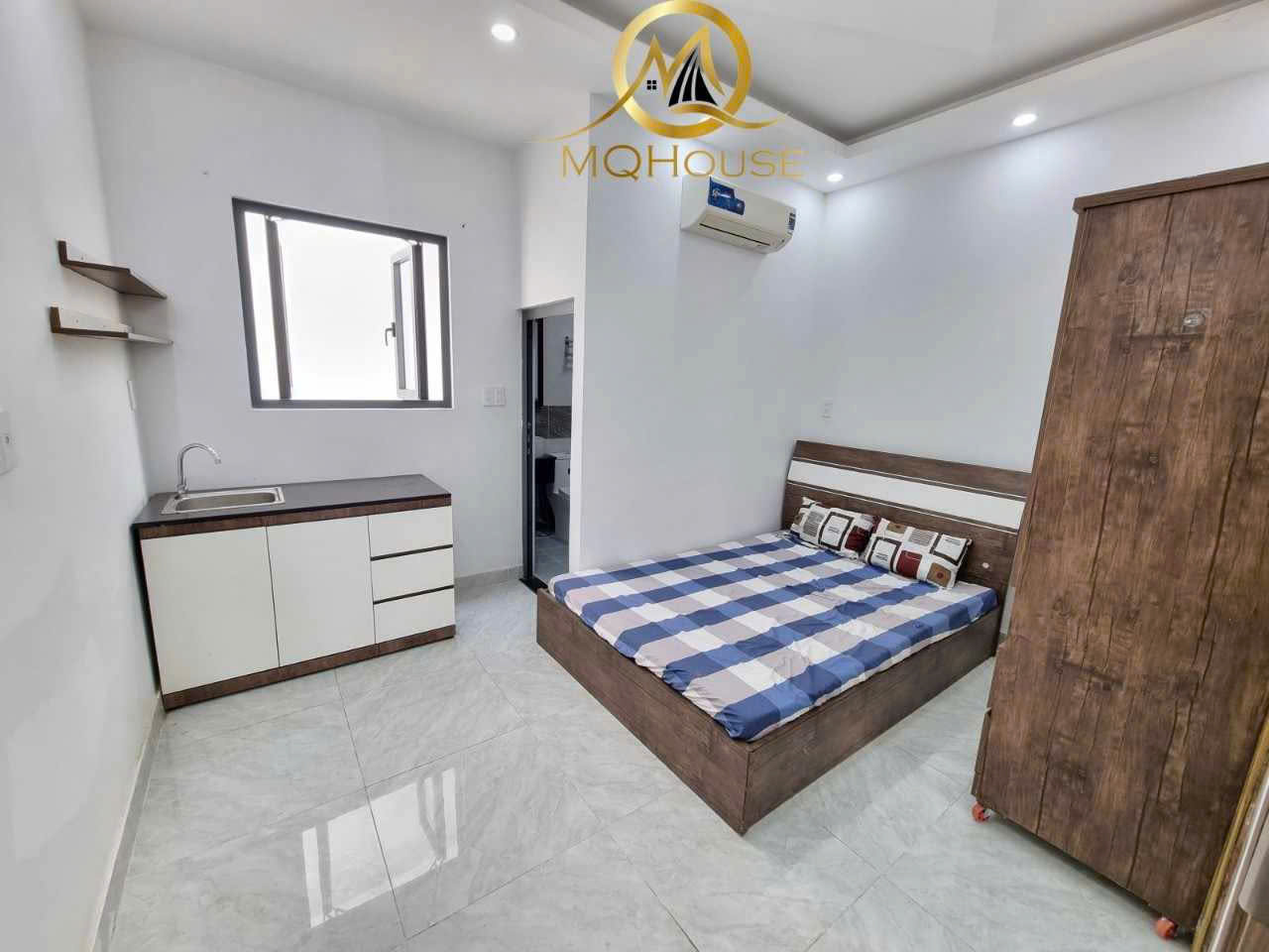STUDIO CỬA SỔ TRỜI, FULL NỘI THẤT