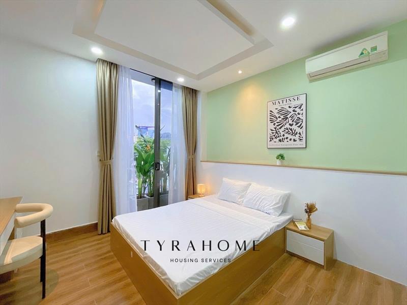 CĂN HỘ DỊCH VỤ FULL NỘI THẤT MÁY GIẶT RIÊNG CÓ BAN CÔNG
