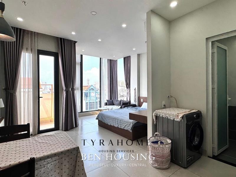 CĂN HỘ DỊCH VỤ FULL NỘI THẤT CÓ BAN CÔNG