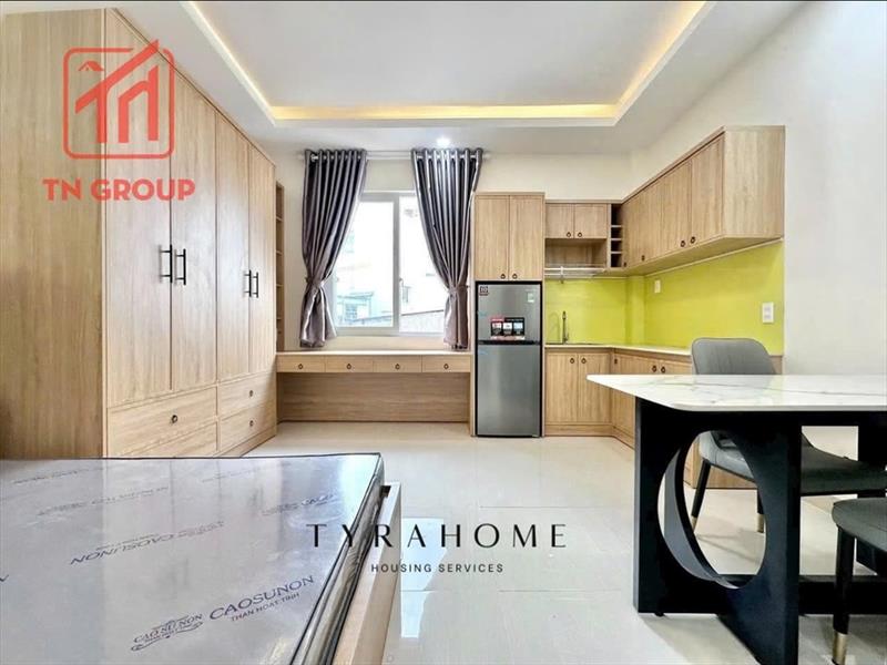 CĂN HỘ DỊCH VỤ FULL NỘI THẤT MÁY GIẶT RIÊNG CÓ CỬA SỔ