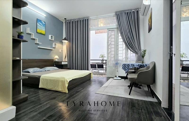 CĂN HỘ DỊCH VỤ FULL NỘI THẤT MÁY GIẶT RIÊNG CÓ BAN CÔNG