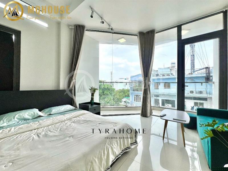 CĂN HỘ DỊCH VỤ FULL NỘI THẤT MÁY GIẶT RIÊNG CÓ BAN CÔNG