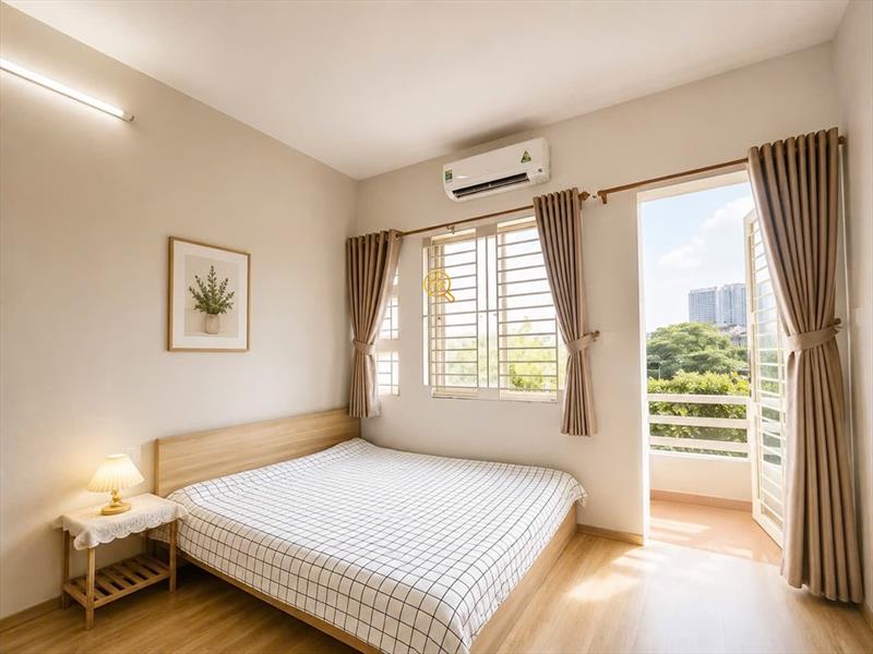 PHÒNG FULL NỘI THẤT CÓ BAN CÔNG