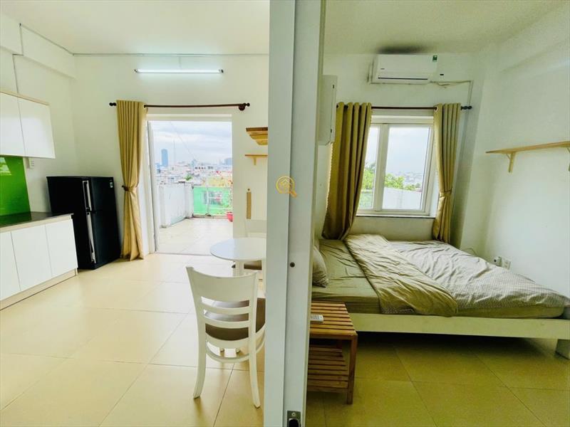 CĂN HỘ DỊCH VỤ FULL NỘI THẤT MÁY GIẶT RIÊNG CÓ BAN CÔNG