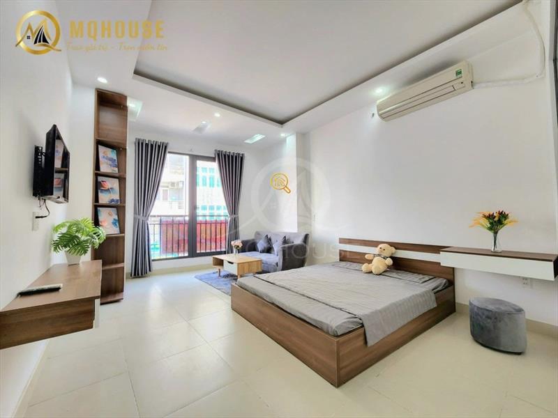 CĂN HỘ DỊCH VỤ FULL NỘI THẤT MÁY GIẶT RIÊNG CÓ CỬA SỔ