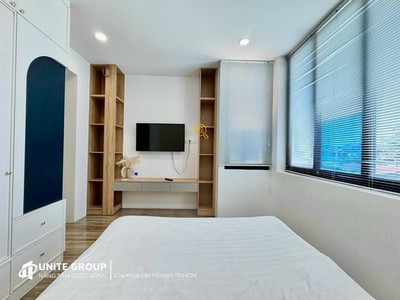 CĂN HỘ DỊCH VỤ FULL NỘI THẤT MÁY GIẶT RIÊNG CÓ CỬA SỔ