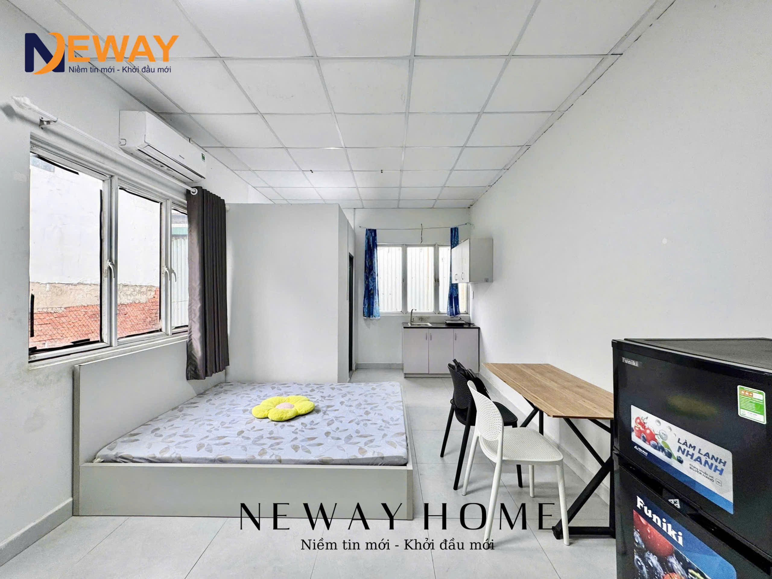 STUDIO CỬA SÔ TRỜI SIÊU XINH NEAR VHU