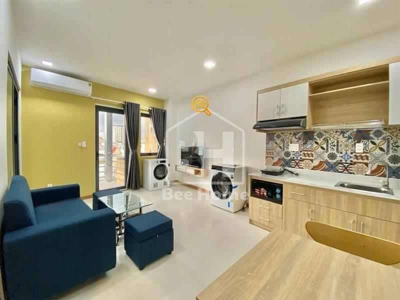 CĂN HỘ DỊCH VỤ FULL NỘI THẤT MÁY GIẶT RIÊNG CÓ BAN CÔNG