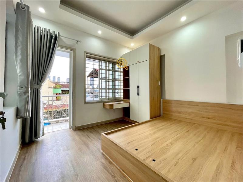 CĂN HỘ DỊCH VỤ FULL NỘI THẤT MÁY GIẶT RIÊNG CÓ BAN CÔNG