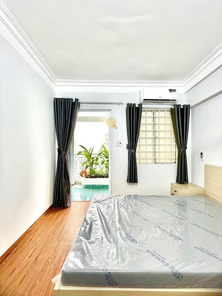 CĂN HỘ DỊCH VỤ FULL NỘI THẤT MÁY GIẶT RIÊNG CÓ BAN CÔNG