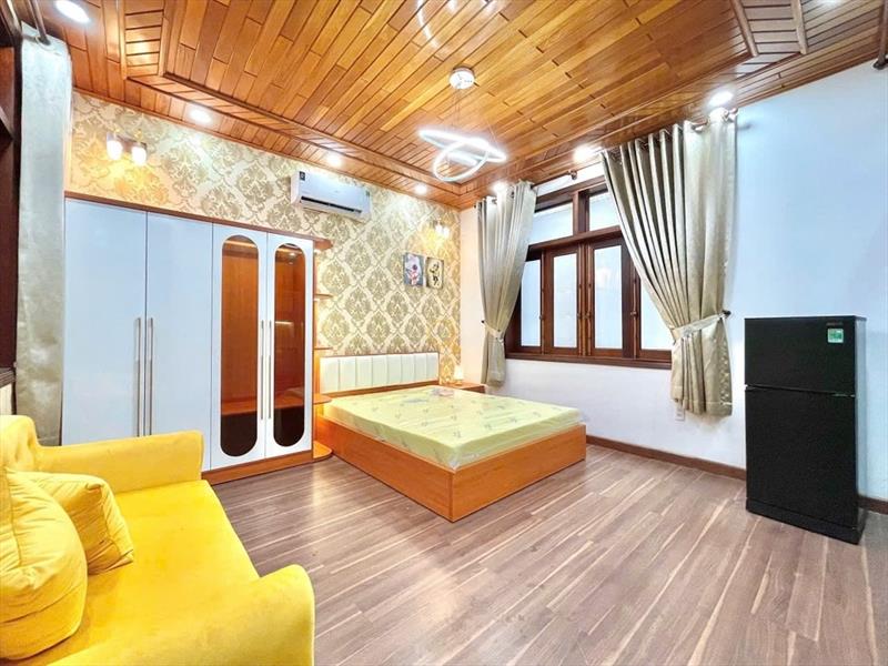 CĂN HỘ DỊCH VỤ FULL NỘI THẤT MÁY GIẶT RIÊNG CÓ CỬA SỔ