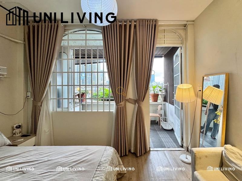 CĂN HỘ DỊCH VỤ FULL NỘI THẤT CÓ BAN CÔNG