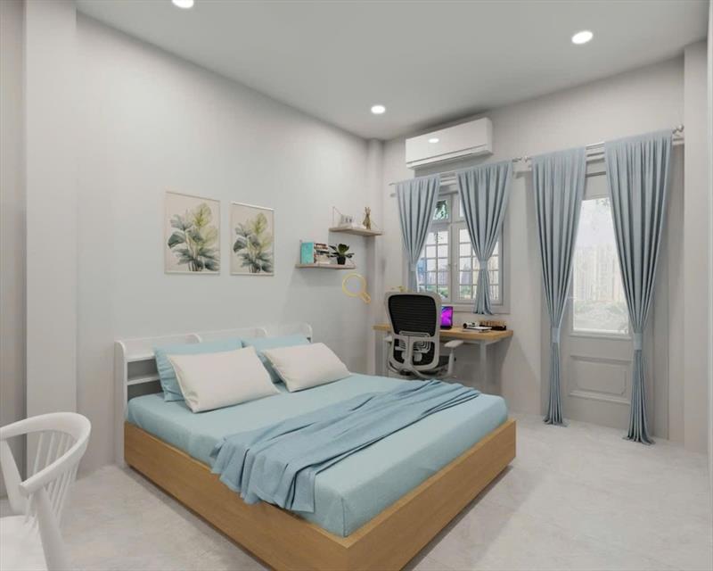 CĂN HỘ DỊCH VỤ FULL NỘI THẤT MÁY GIẶT RIÊNG CÓ CỬA SỔ
