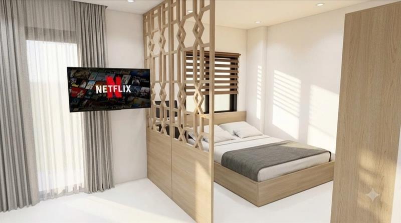 CĂN HỘ DỊCH VỤ FULL NỘI THẤT CÓ BAN CÔNG