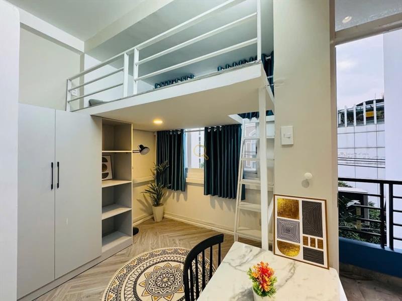 PHÒNG FULL NỘI THẤT CÓ BAN CÔNG
